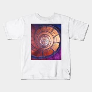 Spiral Staircase Kids T-Shirt